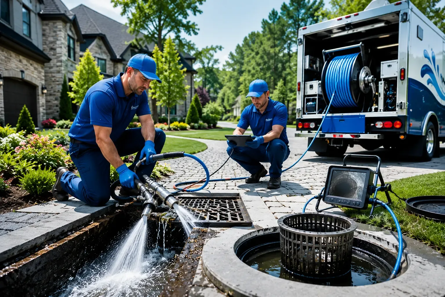 Local outdoor drain cleaning professionals in Grand Island, NY